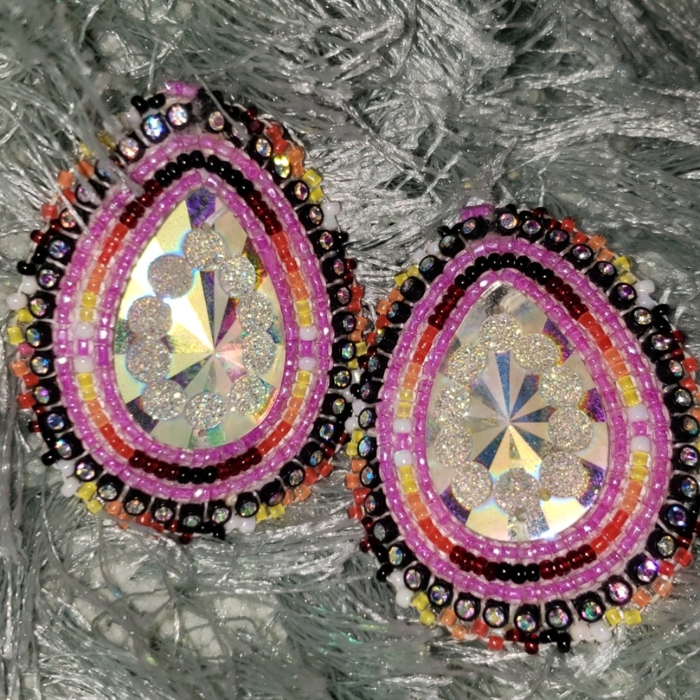 beaded earrings